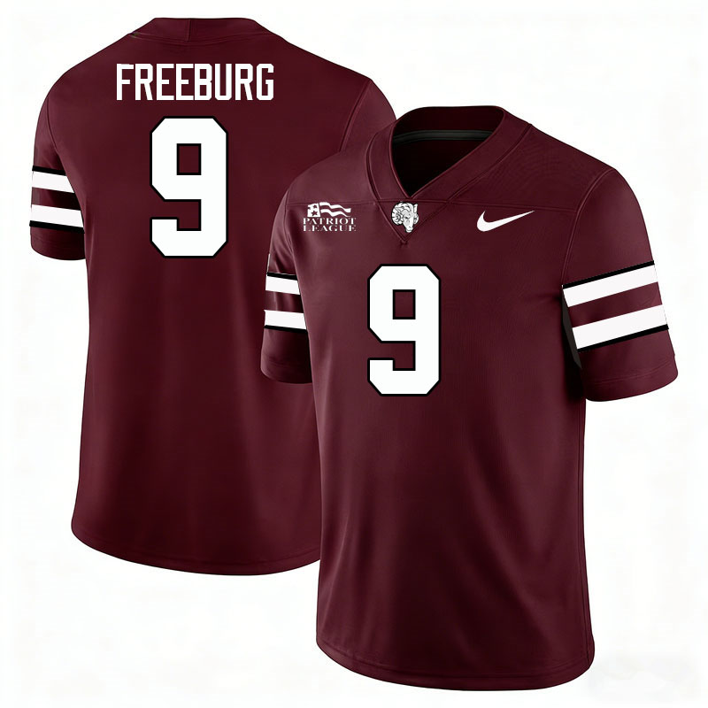 Fordham Rams #9 Jack Freeburg College Football Jerseys,Uniforms-Maroon